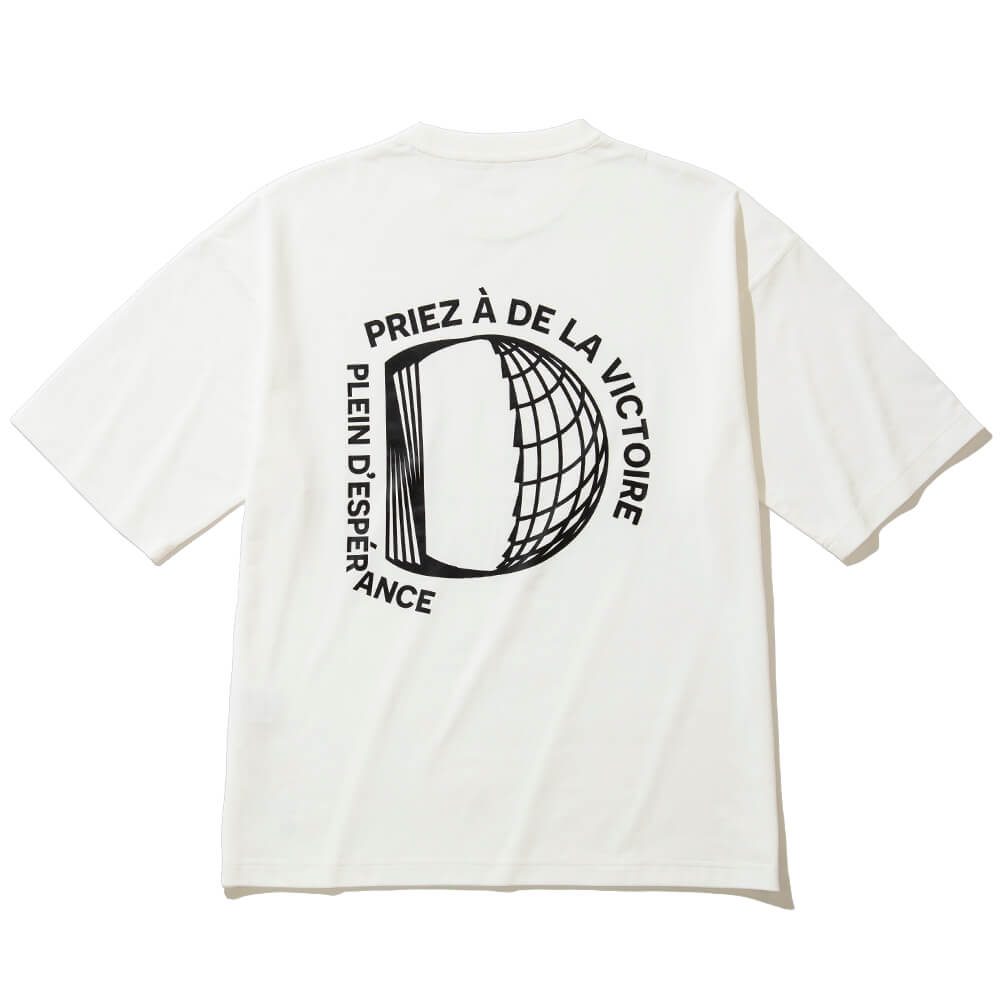 ポリテンジクプリントTシャツ WHTの商品画像