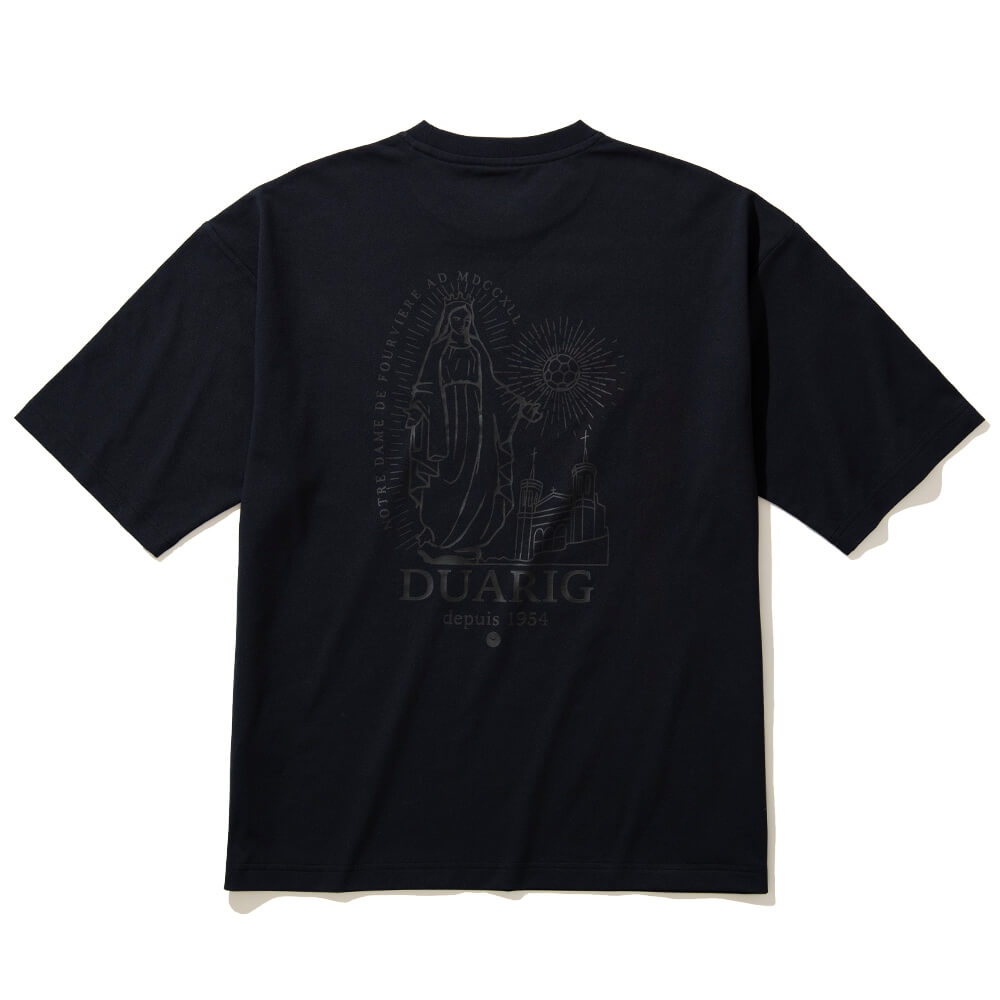 ポリテンジクプリントTシャツ BLKの商品画像
