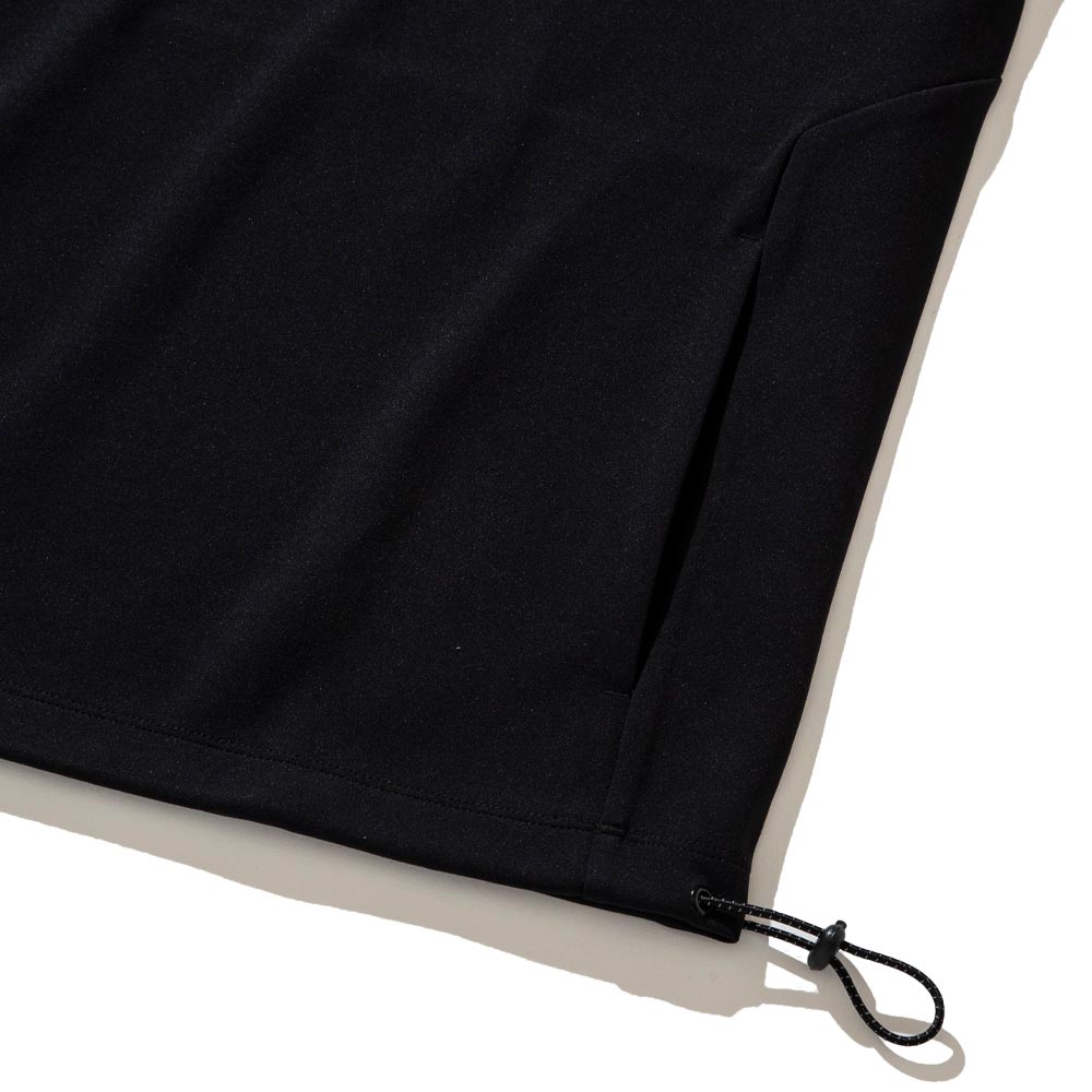 ポリダンボールハーフZIP BLKの商品画像